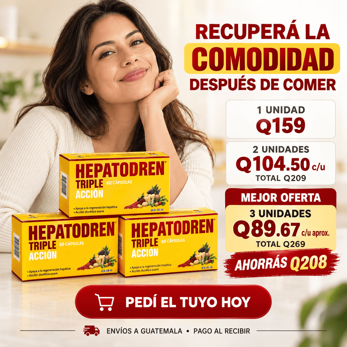 🌿 HepatoBalance™ – Cápsulas para bienestar digestivo 💛