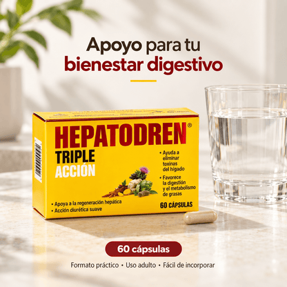 🌿 HepatoBalance™ – Cápsulas para bienestar digestivo 💛