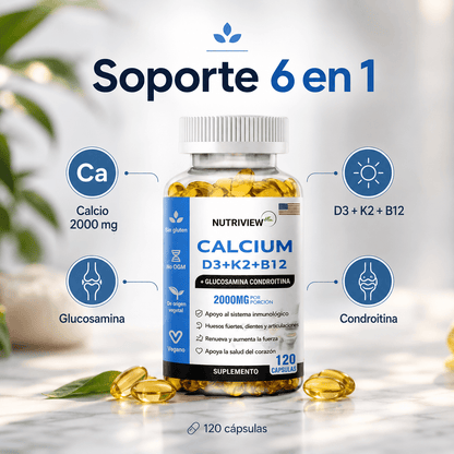 CalciMove 6X™ 🦴 — Soporte Integral para Huesos y Articulaciones