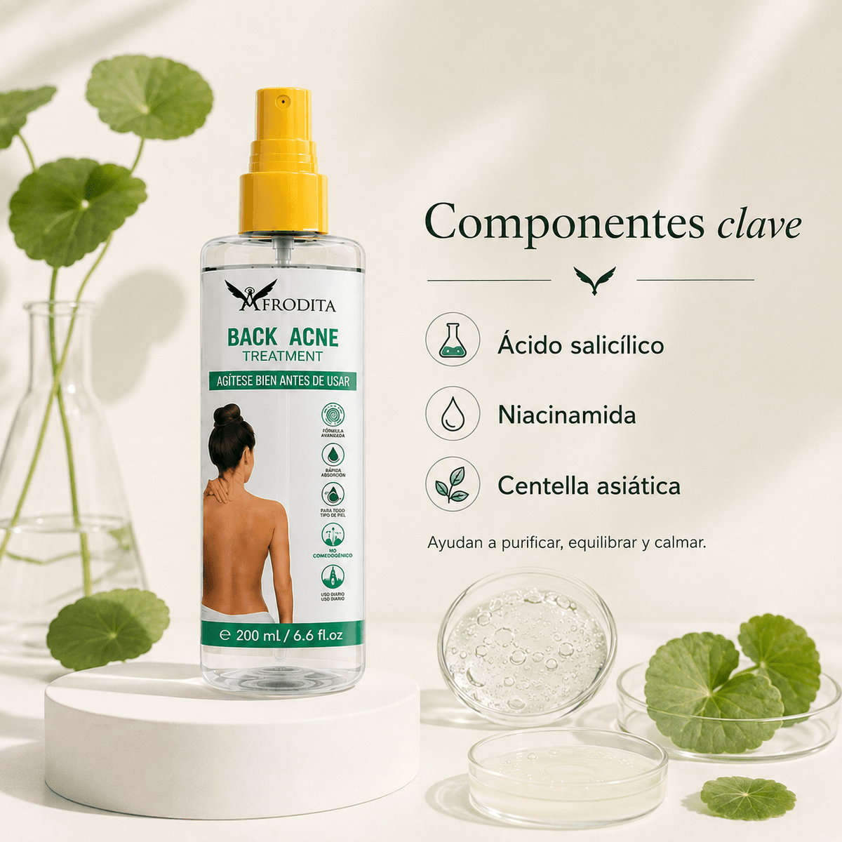 Back Acne Treatment™ — Spray para Acné de Espalda 🫧