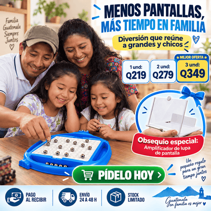 Ingenix™ Juego Magnético Familiar + Amplificador De Lupa De Pantalla