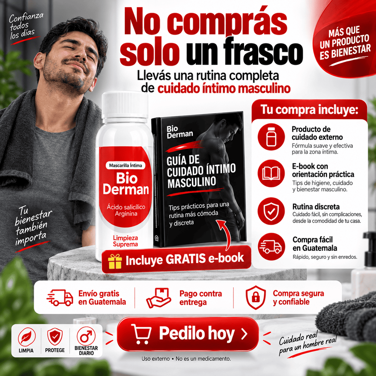Derman™ Cuidado Íntimo Masculino